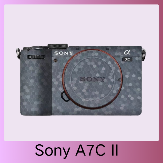 Corpo da Sony  A7C II  - Pele câmera, adesivo câmera - com alta resistência a arranhões, à prova d'água e com design elegante.